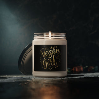 Vegan Girl Scented Soy Candle, 9oz