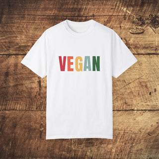 Vegan Garment-Dyed T-shirt Printify