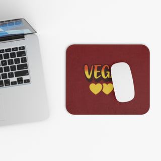 Vegan Hearts Mouse Pad (Rectangle)