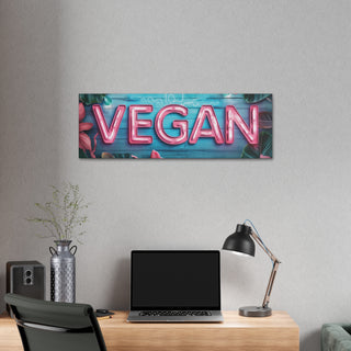 Vegan Classic Stretched Canvas Printify