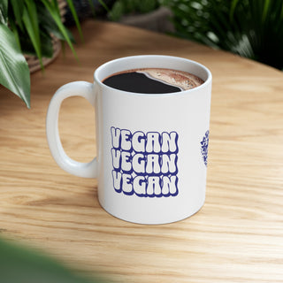 Vegan Accent Coffee Mug, 11oz Printify