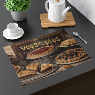 Vegan Pies Placemat, 1pc Printify