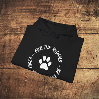 For The Animals Heavy Blend™ Hooded Sweatshirt Printify