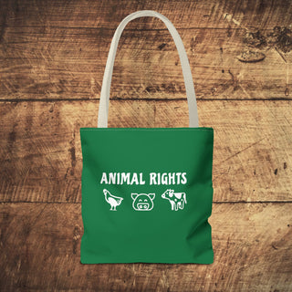 Animal Rights Tote Bag Printify