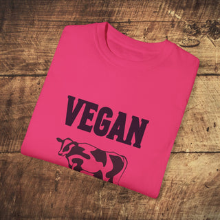 Vegan For Her Garment-Dyed T-shirt Printify