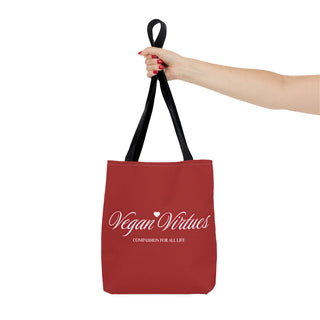 Vegan Virtues Tote Bag Printify