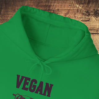 Vegan For Her Heavy Blend™ Hooded Sweatshirt Printify