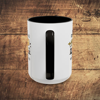 Make Delicious Coffee Colorful Mug, 15oz