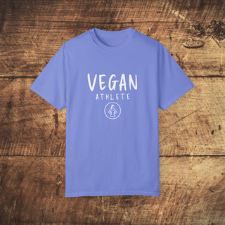 Vegan Athlete Garment-Dyed T-shirt Printify