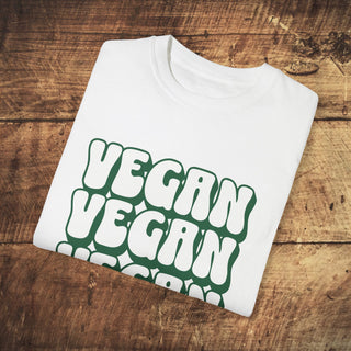 Vegan Garment-Dyed T-shirt Printify