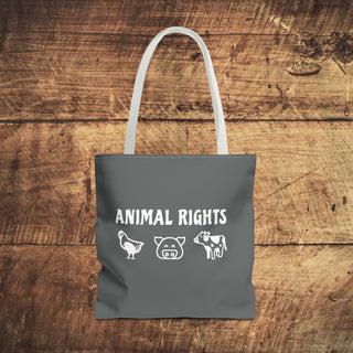 Animal Rights Tote Bag Printify