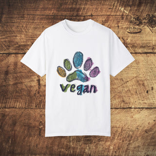 Vegan Garment-Dyed T-shirt Printify