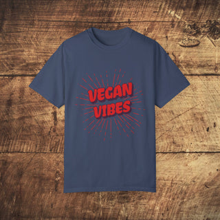 Vegan Vibes Garment-Dyed T-shirt Printify