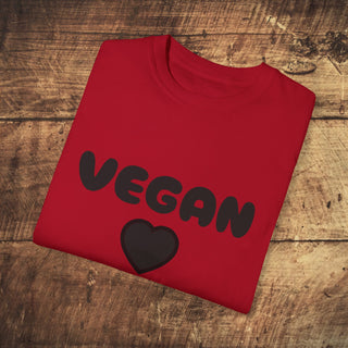 Vegan Garment-Dyed T-shirt Printify