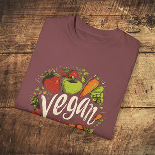 Vegan Garment-Dyed T-shirt Printify