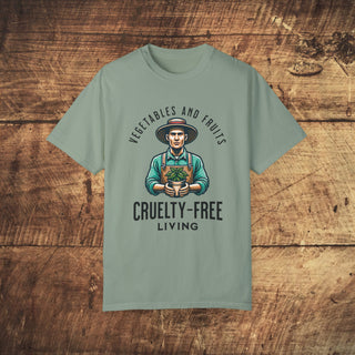 Cruelty-Free Living  Garment-Dyed T-shirt Printify