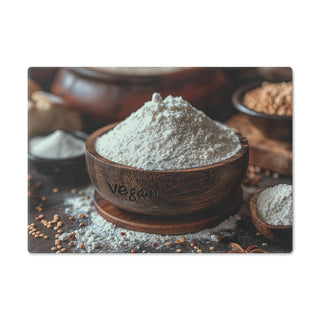 Vegan Tempered Glass Cutting Board Printify