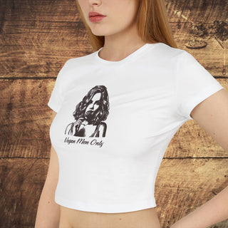 Vegan Men Only Women's Baby Tee