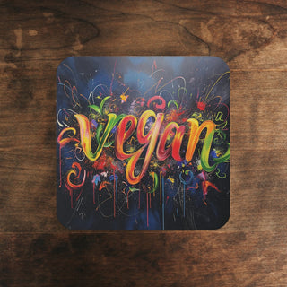 Vegan Cork Back Coaster Printify