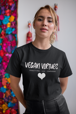 Vegan Virtues Unisex Garment-Dyed T-shirt