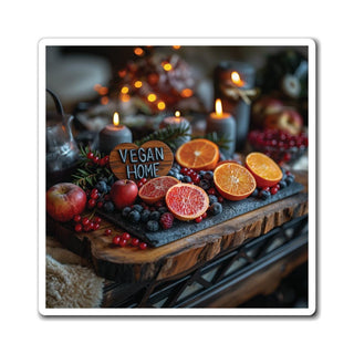 Vegan Home Magnet Printify