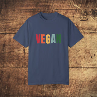 Vegan Garment-Dyed T-shirt Printify