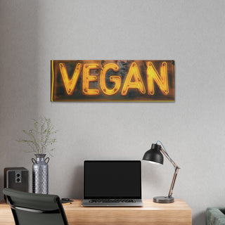 Vegan Classic Stretched Canvas Printify