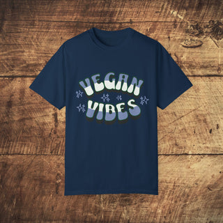 Vegan Vibes Garment-Dyed T-shirt Printify