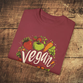 Vegan Garment-Dyed T-shirt Printify