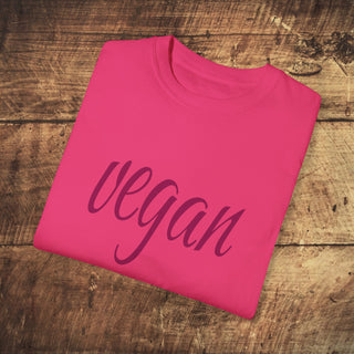 Vegan Garment-Dyed T-shirt Printify