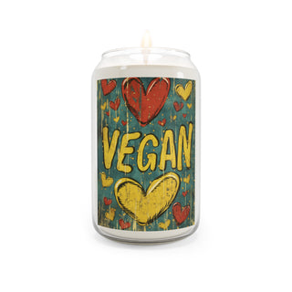 Vegan Hearts Scented Candle, 13.75oz