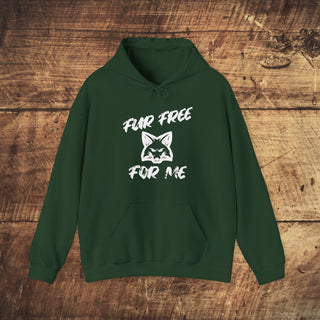 Fur Free For Me Heavy Blend™ Hooded Sweatshirt Printify