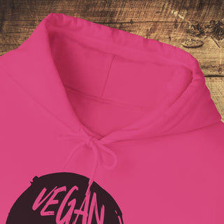 Vegan For Life Heavy Blend™ Hooded Sweatshirt Printify