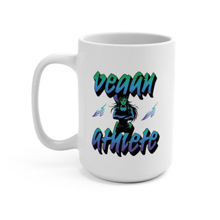 Vegan Athlete Coffee Mug 15oz Printify