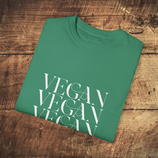 Vegan Garment-Dyed T-shirt Printify