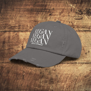 Vegan Unisex Distressed Cap Printify