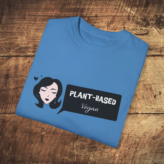 Plant-Based Vegan Garment-Dyed T-shirt Printify