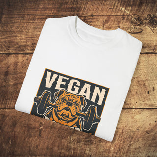 Vegan Power Garment-Dyed T-shirt Printify