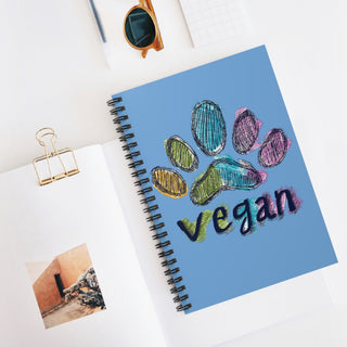 Vegan Spiral Notebook - Ruled Line