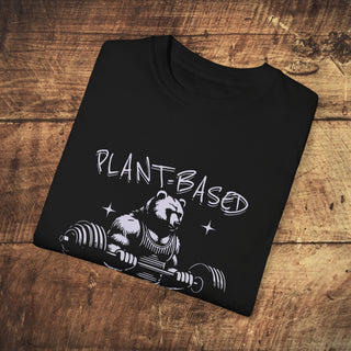 Plant-Based Bodybuilder Garment-Dyed T-shirt Printify