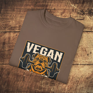 Vegan Power Garment-Dyed T-shirt Printify