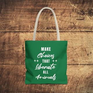 Make Choices Tote Bag Printify