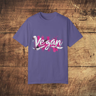 Vegan Garment-Dyed T-shirt Printify