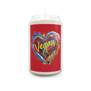 Vegan Heart Scented Candle, 13.75oz