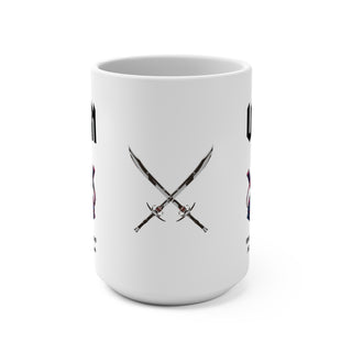 Vegan Girl Warrior Mug 15oz Printify