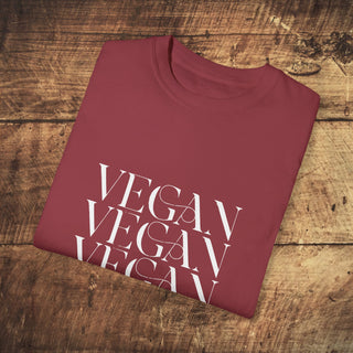 Vegan Garment-Dyed T-shirt Printify