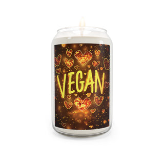 Vegan Hearts Scented Candle, 13.75oz