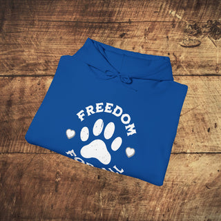 Freedom For All Heavy Blend™ Hooded Sweatshirt Printify