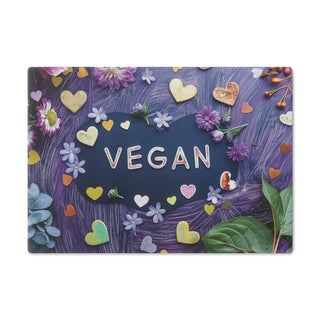 Vegan Tempered Glass Cutting Board Printify