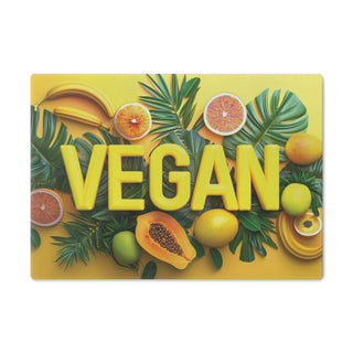 Vegan Tempered Glass Cutting Board Printify